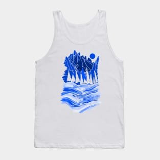 The blue mountain land Tank Top